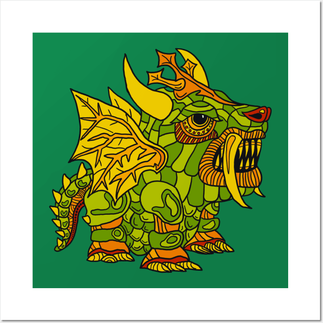 Little Dragon Wall Art by TylerMade